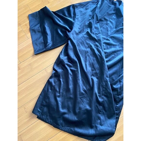 Third love satin black bathrobe - one size - Picture 2 of 6